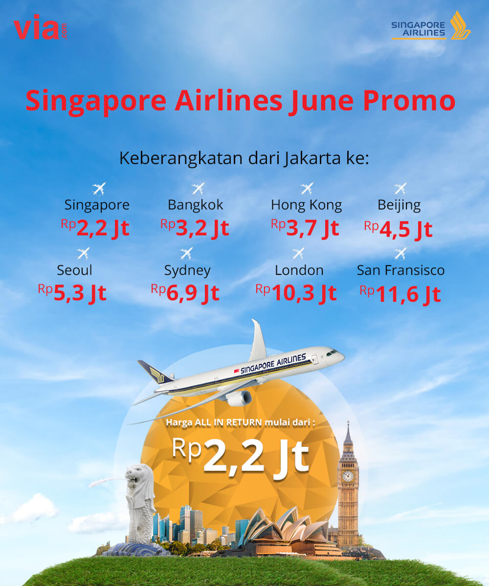 Singapore Airlines June Promo