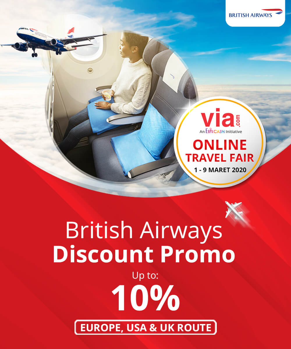 British Airways Discount Up To 10