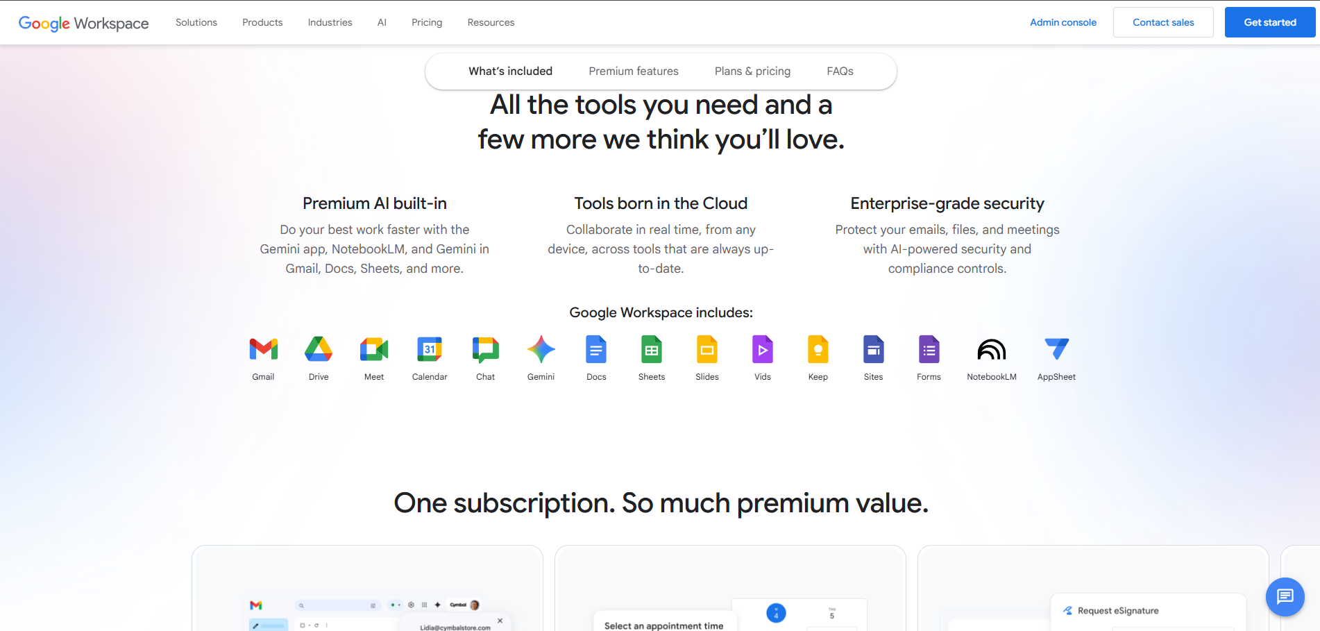 Google Workspace Business