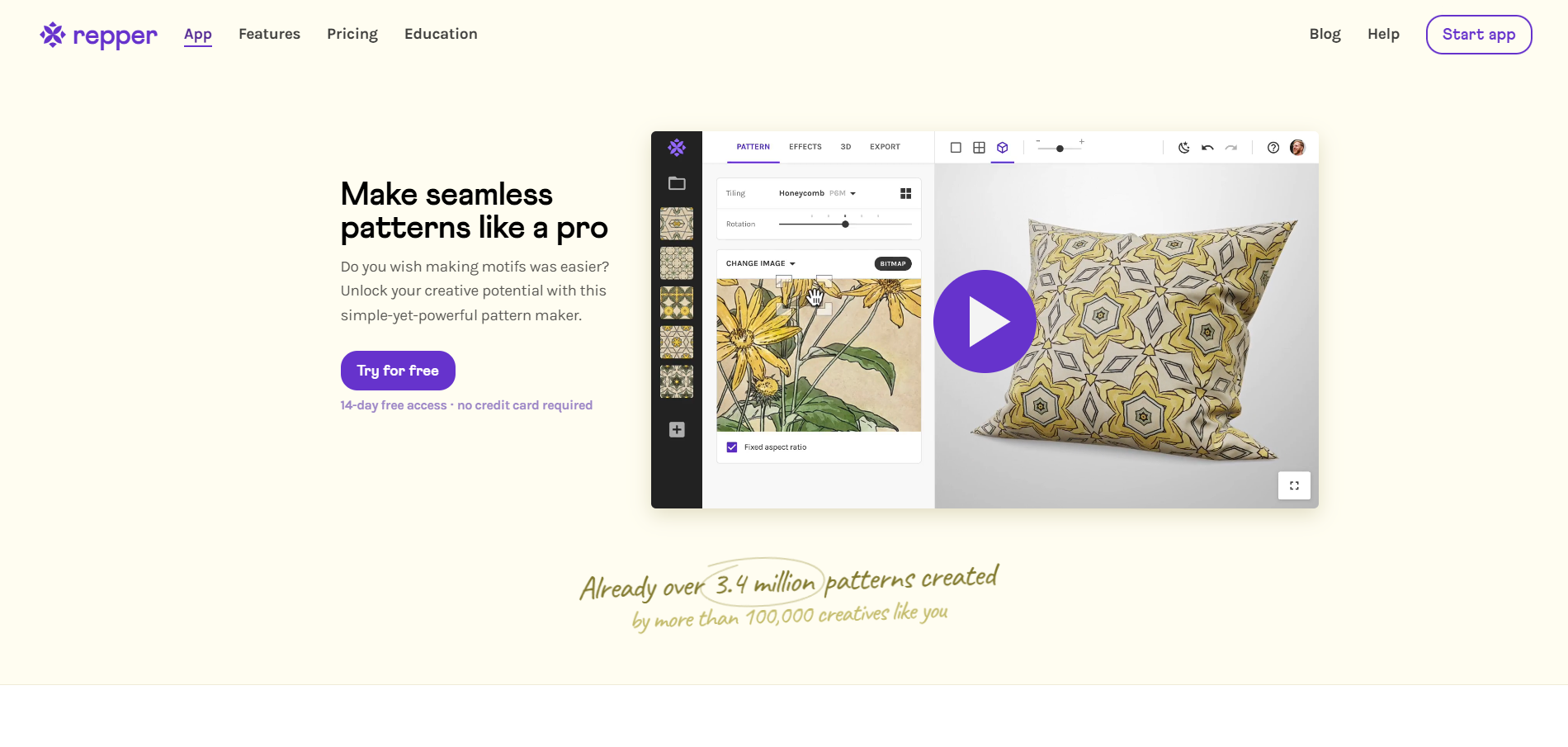 Repper.app Review 2025: The Revolutionary Pattern Maker That Makes Seamless Motifs Effortless