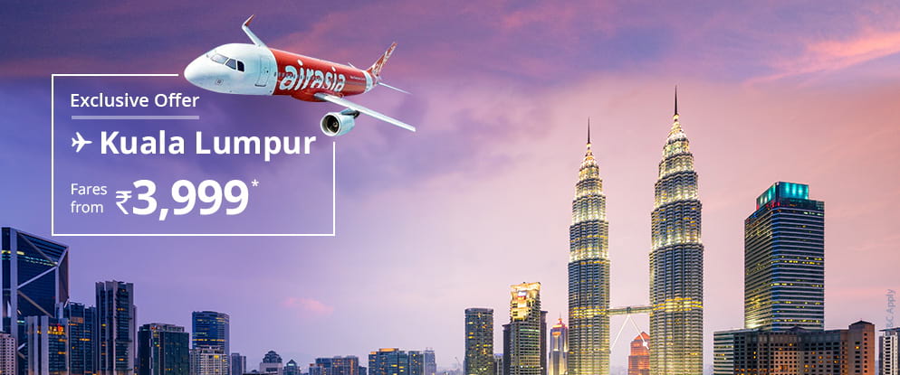 AirAsia Exclusive Offer to Kuala Lumpur Via.com